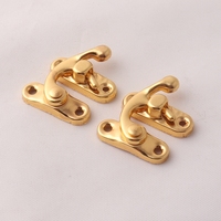 Usine en gros couleur or pas cher petit métal boîte à bijoux en bois matériel de serrure pour boîte à accessoires