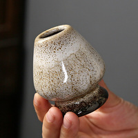 Support pour fouet à thé en céramique, outil de battage du matcha, style japonais, pour cérémonie du thé, ustensile de thé, ensemble de fouet à matcha à cent brins, ensemble de matcha