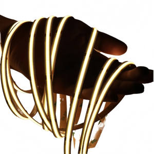 Tira de Luz LED COB de Alta Calidad, 12/24V, 8mm, Marco de Soporte de Cobre para Retroiluminación de TV, Blanco Cálido para Paisajes, 12V 24V - Product Image 1