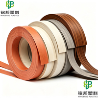 Bande de chantournage laser sans joint 0,4-3 mm en PVC, sans ligne de colle, écologique, résistante à l'eau, pour la fabrication d'armoires de luxe MINGBANG