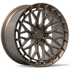 Jantes en alliage d'aluminium forgé Star Wheel B2050, 6 trous, concaves, noires, 5x120 PCD pour Challenger 2013, rénovation/mise à niveau - Product Image 1