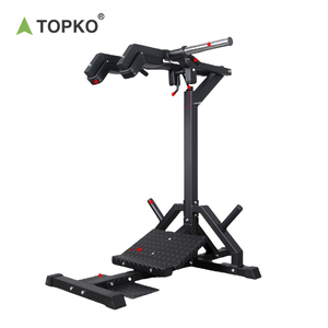 TOPKO Commercial Gym Hack Squat Machine Placa multifuncional Cargada Pierna <span class=keywords><strong>Prensa</strong></span> Gluteal Training Equipo de ejercicio de alta calidad - Product Image 2