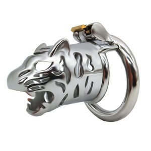 FRRK Jaula de Castidad Masculina de 6.5cm con Forma de Tigre, Dispositivo de Castidad para Hombres, Jaula para Pene, Dropshipping - Product Image 3