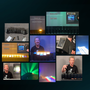 SHEHDS 12x60W RGBW LED Pixel Zoom Wall Wash Moving Head Éclairage de Scène pour Bar DMX512 Concert Festival de Musique Soirée DJ <span class=keywords><strong>Disco</strong></span> - Product Image 6