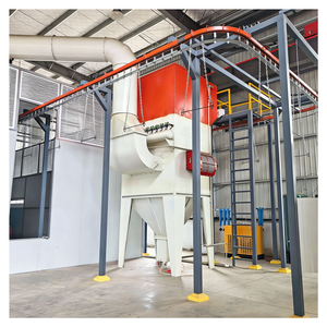 Línea Automática de Recubrimiento en Polvo para Cilindros de Extintores, Cabina de Pretratamiento, Cabina de Pulverización y <span class=keywords><strong>Horno</strong></span> de Curado - Product Image 3
