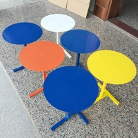 Petit appartement moderne et simple style ins table d'appoint de designer de luxe légère petite table ronde petite table de café nordique