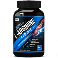 Cápsulas de Arginina y Citrulina de Marca Privada 500mg 1000mg 3000mg Mezcla Nutricional para un Estilo de Vida Activo y Cuidado Diario
