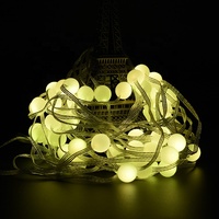Guirlande lumineuse LED intelligente APP, USB 5V, télécommande, contrôle ponctuel, ampoule boule étanche, fil en cuir, lampe intelligente, décoration de jardin