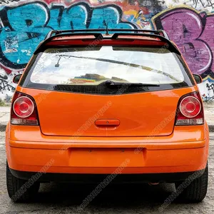 Pour Polo 4 MK4 9N 2003 2004 2005 2006 2007 Aileron arrière de style Oettinger pour voiture, décoration de carrosserie, kit carrosserie - Product Image 4
