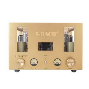 SBH-07 S-BACH HiFi Dual Channel Single Ended Vakuum röhre 300B Push 845/211 Push Bile Machine Leistungs verstärker 4Ohm + 8Ohm/35W/25W Klasse A.