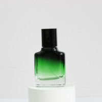 Flacon de parfum vide de 30 ml, corps en verre coloré, bouchon peint de qualité supérieure, grande capacité, pompe à pression, flacon de parfum en verre