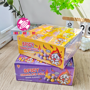 ลูกอมรสช็อกโกแลตรสเผ็ดแบบฮาลาลขนมแสนอร่อยรสเผ็ดทำจากมะนาวองุ่นรสช็อกโกแลตรสเผ็ดออกแบบได้ตามต้องการ - Product Image 6