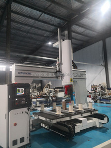 Tế Nam Owin <span class=keywords><strong>Cnc</strong></span> Gỗ Làm Việc <span class=keywords><strong>Cnc</strong></span> Gia Công 5 Trục <span class=keywords><strong>Cnc</strong></span> Làm Tổ Trung Tâm Cho Gỗ Foam Khuôn Làm - Product Image 4