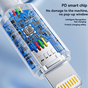 สายชาร์จเร็ว PD USB Type C 2M สำหรับ <span class=keywords><strong>iPhone</strong></span> <span class=keywords><strong>11</strong></span> 12 13 14 15 16 PRO MAX - Product Image 3