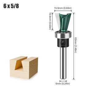 Mang bắt chước dovetail cắt rãnh phay cắt chế biến gỗ phay Công cụ cắt tỉa & Khắc Máy <span class=keywords><strong>Router</strong></span> bit <span class=keywords><strong>CNC</strong></span> công cụ - Product Image 5