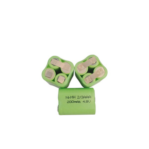 Paquete de Baterías Recargables NiMH de 4.8V <span class=keywords><strong>AAA</strong></span> 2 <span class=keywords><strong>3</strong></span> Celdas de Alta Capacidad para Teléfonos Inalámbricos, Juguetes y Dispositivos Portátiles - Product Image 3