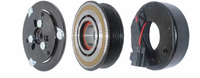 Roulement de haute précision 114 mm 12 V 6PK, rotation fluide sans résistance, embrayage de compresseur AC pour CHERY TIGGO 7