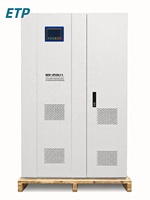Stabilisateur de tension triphasé 100 kVA, modèle SBW, régulateur de tension AC industriel en cuivre SVC, 230 V TNs