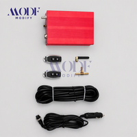 Kit de commande de soupape d'échappement pneumatique avec télécommande sans fil, tuyau d'air et câble d'alimentation pour allume-cigare automobile