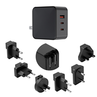 Chargeur mural USB rapide GaN PD 20W 25W 30W 45W 50W 65W 100W 150W pour iPhone, ordinateur portable, ordinateur de bureau, Macbook, directement de l'usine