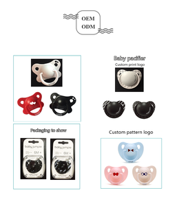 عينة مجانية بالجملة شعار مخصص المطبوعة الكرتون لهاية تقويم الأسنان خالية من بيسفا الشاي سيليكون مهدئ لعب الطفل مصاصة - Product Image 4