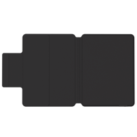 Casing Keyboard Folio Kulit PU yang Dapat Disesuaikan untuk Tablet Samsung 10-11 inci, Keyboard 78 Tombol dengan Lampu Latar 7 Warna dan Touchpad