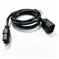 Cordon d'alimentation BS Standard C13 à C14, conducteur en cuivre pur, gaine en PVC, 13A 250V AC, rallonge pour appareils électroménagers