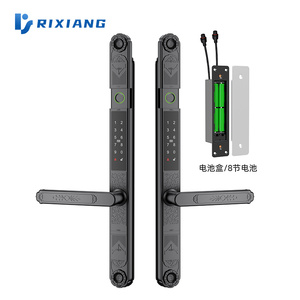 Nhôm thông minh khóa cửa IP65 không thấm nước hai mặt ngón tay khóa kép không thấm nước ttlock ứng dụng cho sân vườn ngoài trời an ninh - Product Image 1