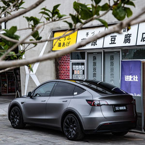 Euromaster super mat gris AMG gris mat vinyle wrap vinil film d'emballage de voiture changement de couleur <span class=keywords><strong>sur</strong></span> le véhicule - Product Image 6