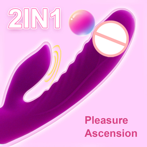 Hochwertiger Klitoris-G-Punkt-Stimulator mit Stoßfunktion, Rabbit-Vibrator für Erwachsene, Sexspielzeug für Frauen - Product Image 3