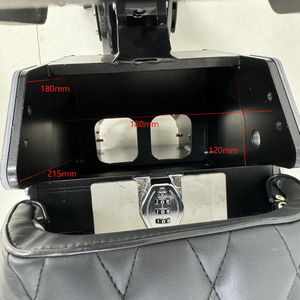 Cadre de scooter électrique Geofought M5, taille ouverte 158 mm, kit de châssis DIY, pièces en alliage d'aluminium pour pneus de 13/14 pouces - Product Image 5