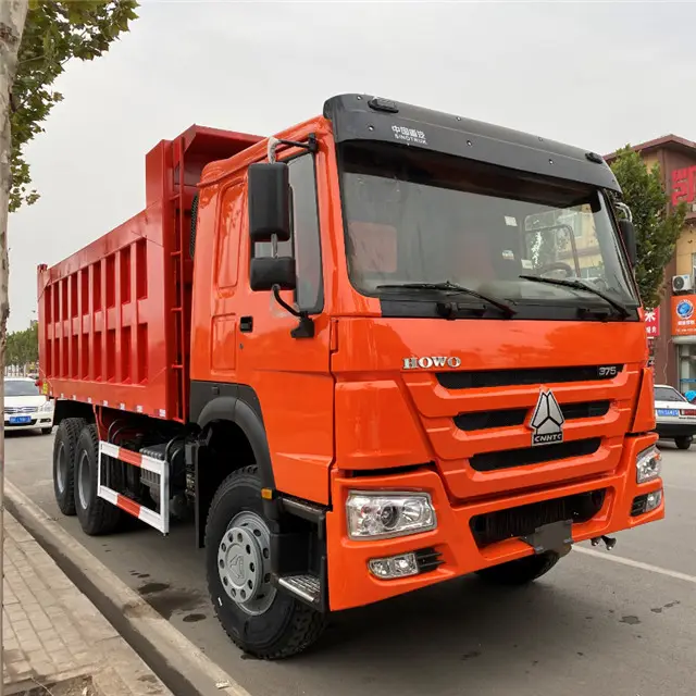 סין משמש howo משאית אשפה עם מחיר זול