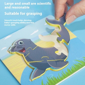 Nuovi Puzzle Classici Montessori 2025 in Scatola da Viaggio, Giochi da Tavolo, Giocattoli Educativi Fai-da-Te per Bambini, Regalo - Product Image 4