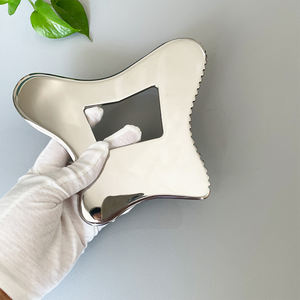 Alat terapi tubuh baja tahan karat alat pijat Gua Sha IASTM pemijat fisik otot Fascia Scraping tisu lembut serokan - Product Image 4