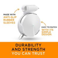 Bangcheer Wi-Fi Cable de montaje en pared Cajas de almacenamiento de línea de alimentación Cubierta de bajo precio para TP-Link Deco M5 Home Wi-Fi Routers Clasificador incluido