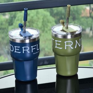 Newest 600Ml Double Layer Stainless Steel Coffee Mug Insulated Water Drink Tumbler Cup Perfume <b>Bottle</b> With <b>Box</b> and Bag - Product Image 6