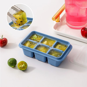 2024 productos populares Logotipo personalizado y embalaje <span class=keywords><strong>Mini</strong></span> caja de embalaje de seis rejillas Entrega directa de fábrica Contenedor de almacenamiento de alimentos y hielo - Product Image 1