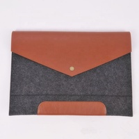 Mini sac à documents A4 en feutre, papeterie de bureau en feutre, porte-documents, pochette souple