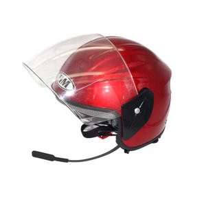 Nouveau casque de motocross efficace et pratique en ABS, demi-face, avec écouteurs de communication étanches, haut-parleur et microphone - Product Image 4