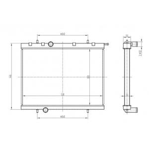 Buon raffreddamento radiatore in alluminio per auto da corsa per <span class=keywords><strong>PEUGEOT</strong></span> <span class=keywords><strong>206</strong></span> 99-manuale - Product Image 3