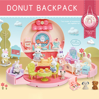 Accessoires de meubles de maison de poupée Salon Salle à manger Meubles de maison de poupée Jouets de jardin d'enfants Jouets de simulation