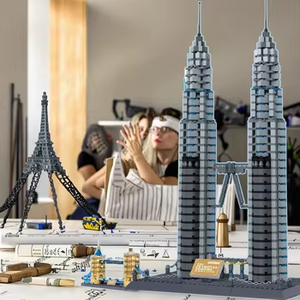 Wange 5210-41 Tự Làm Kiến Trúc Mô Hình Nhựa Xây Dựng Khối Thiết Lập Đôi <span class=keywords><strong>London</strong></span> Cầu Đồ Chơi & Quà Tặng 40 Mảnh Quy Mô 1:3 - Product Image 2