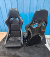 Siège baquet de course personnalisé en fibre de carbone pour Mercedes C63 AMG Porsche 911 Ford Mustang Subaru WRX, utilisation quotidienne et sur circuit