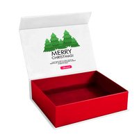 Boîte de calendrier de l'avent vide, personnalisée, écologique, réutilisable, imperméable, à fermeture magnétique, emballage cadeau de Noël, best-seller
