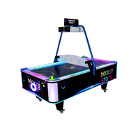 Machine de jeu de hockey sur air d'arcade intérieure Xiaomixing, jeu sportif amusant pour enfants et adultes, table à pièces, 2 joueurs, anglais, 1 an