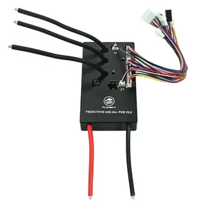 Controlador de Velocidad Preciso <span class=keywords><strong>Flipsky</strong></span> <span class=keywords><strong>75100</strong></span> V2.0 con PCB de Aluminio Basado en VESC con Botón de Encendido para Patineta Eléctrica, Scooter, Bicicleta Eléctrica - Product Image 3