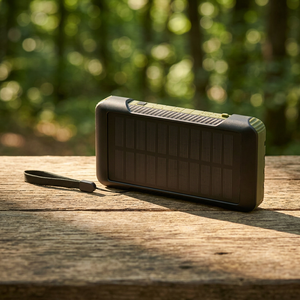 Power Bank 10.000mAh con Caricatore Solare RCS, Plastica Ecologica, Marca Soldy, Modello 124346-1 - Product Image 2