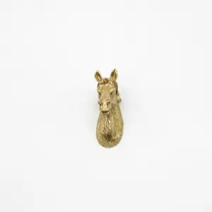 Maxery Creative Dog/House/Deer Brass Kitchen Cabinet Handles And Knobs Metal Furniture Hardware Unique Animal Figure Knobs