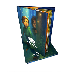 Services d'impression de livres cartonnés pour enfants sur mesure pour les auteurs |   Papier écologique, <span class=keywords><strong>auto</strong></span>-<span class=keywords><strong>édition</strong></span> personnalisée - Product Image 2