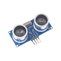Hc-Sr04 ultrasonik asli, modul pengukur jarak tegangan lebar asli 3.3V 5V Sensor Chip kinerja tinggi Sensor ultrasonik